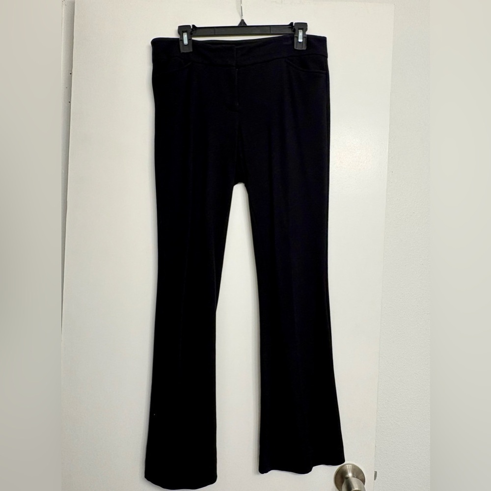 ANN TAYLOR LOFT Marisa Black Bootcut Pants Size 8P